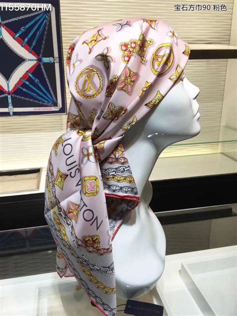 louis vuitton head scarf women's.